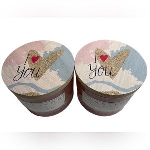 NWT! SAND & FOG CITRUS “I Love You” Romance/Love 12 Oz. Candle